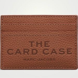 Marc Jacobs Tan Leather Card Holder